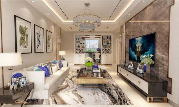 德遠天辰  輕奢風(fēng)格 115㎡